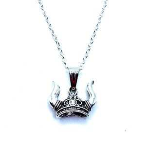 Viking Helmet Necklace